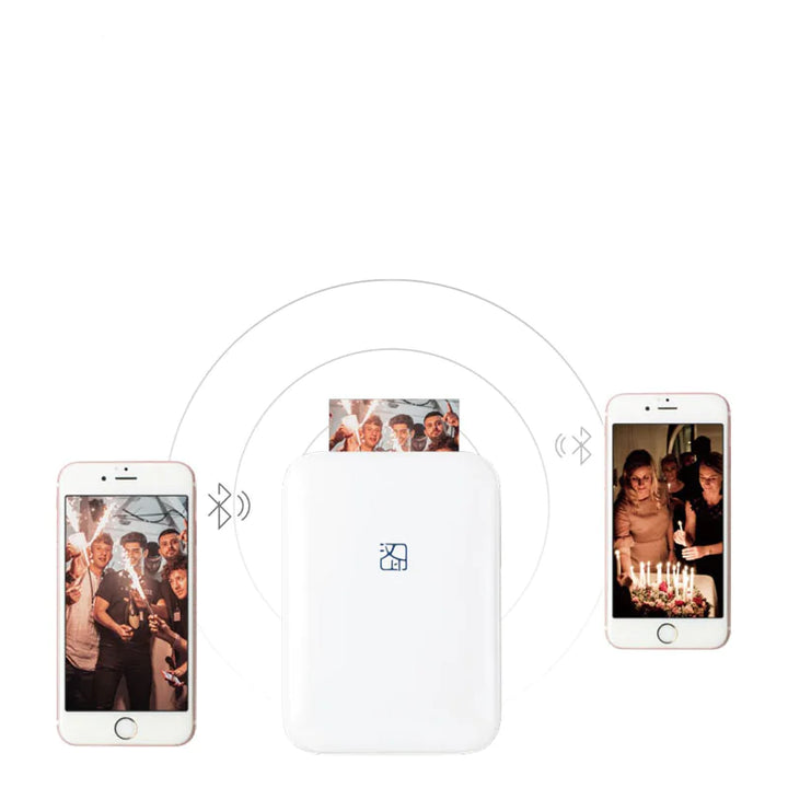 Portable Full-Color Wireless Photo Printer