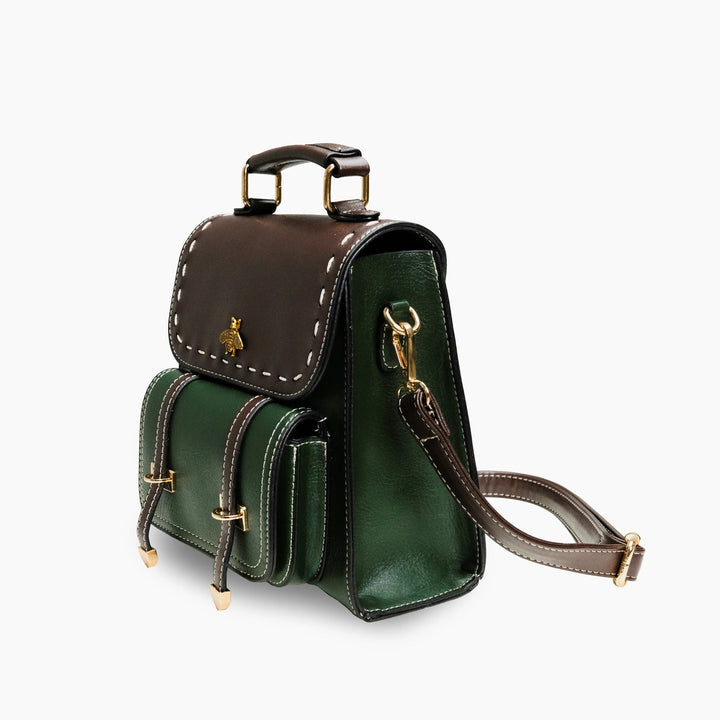 Hummel-Lederrucksack
