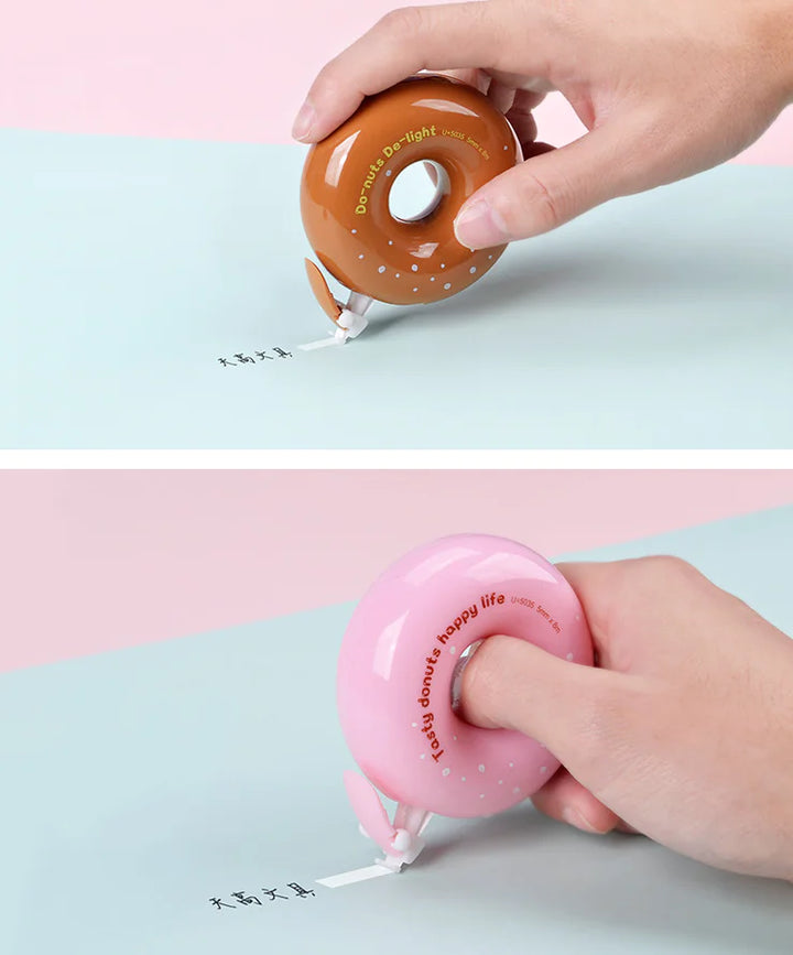 Donut Correction Tape for Students with PET Film