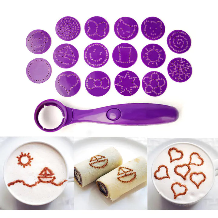 Magic Spice Spoon - Electric Coffee and Cake Decor Tool