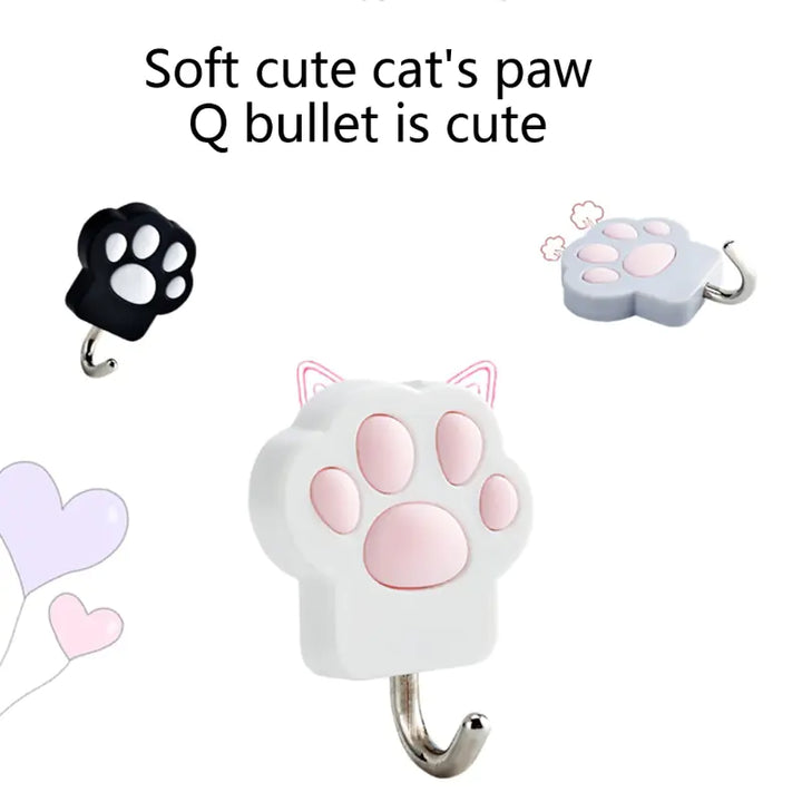 Creative Cat Claw Hanger Wall Towel Rack for Kitchen