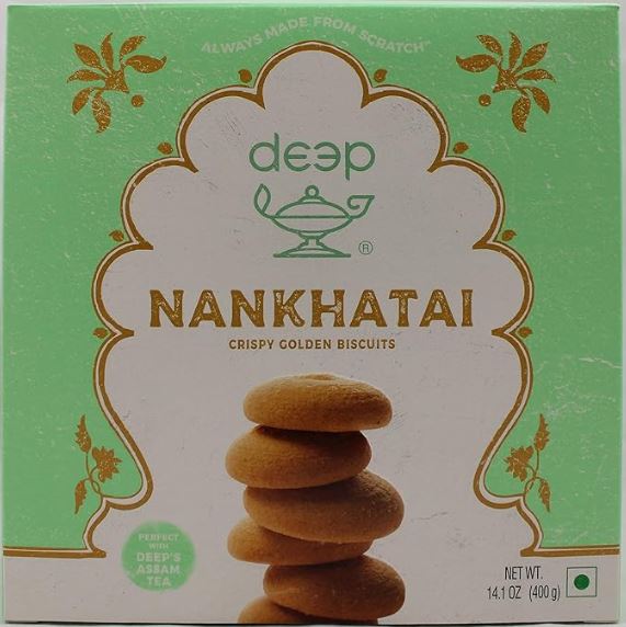 deep | Nankhatai | Crispy Golden Biscuits 400g