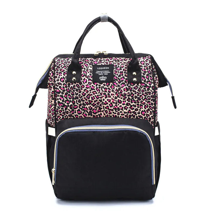 LEQUEEN Fashion Multi-Functional Diaper Backpack 2019