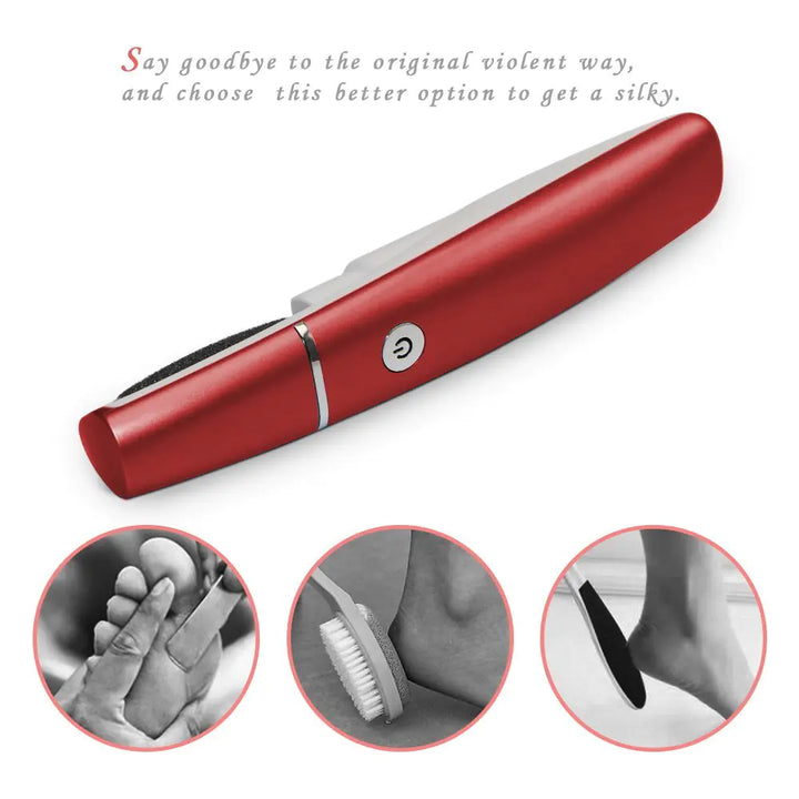 Electric Foot Grinder with Battery for Pedicure Care
