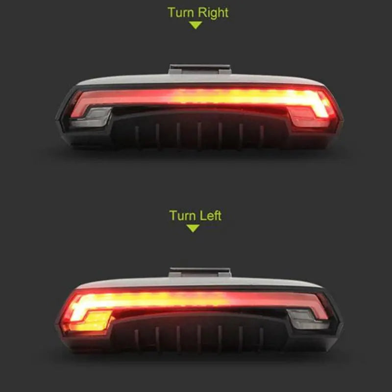 Wireless Remote Control Laser Tail Light for Bicycles