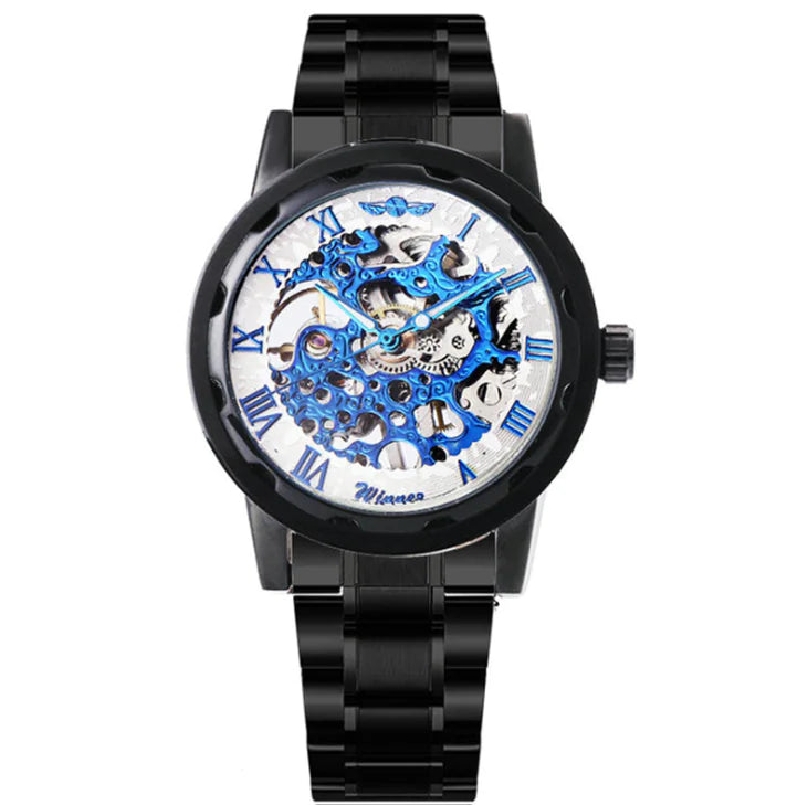 Stylish Business Casual Hollow Space Gold Watch