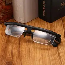 Adjustable Focus Reading Glasses with Zoom Magnifier