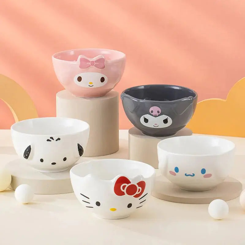 Cute Sanrio Ceramic Bowl Set - MD Store