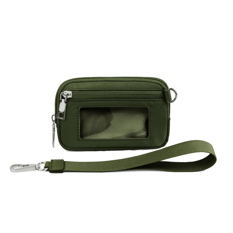 Transparent PVC Wrist Card Holder