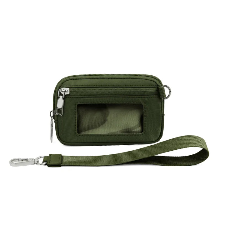 Transparent PVC Wrist Card Holder