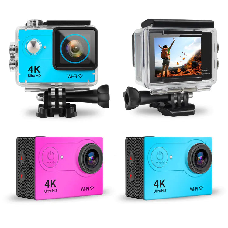 H9 4K Sports Camera with WiFi and Waterproof Design
