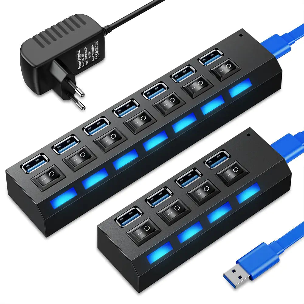 USB 2.0 Hub with Switch