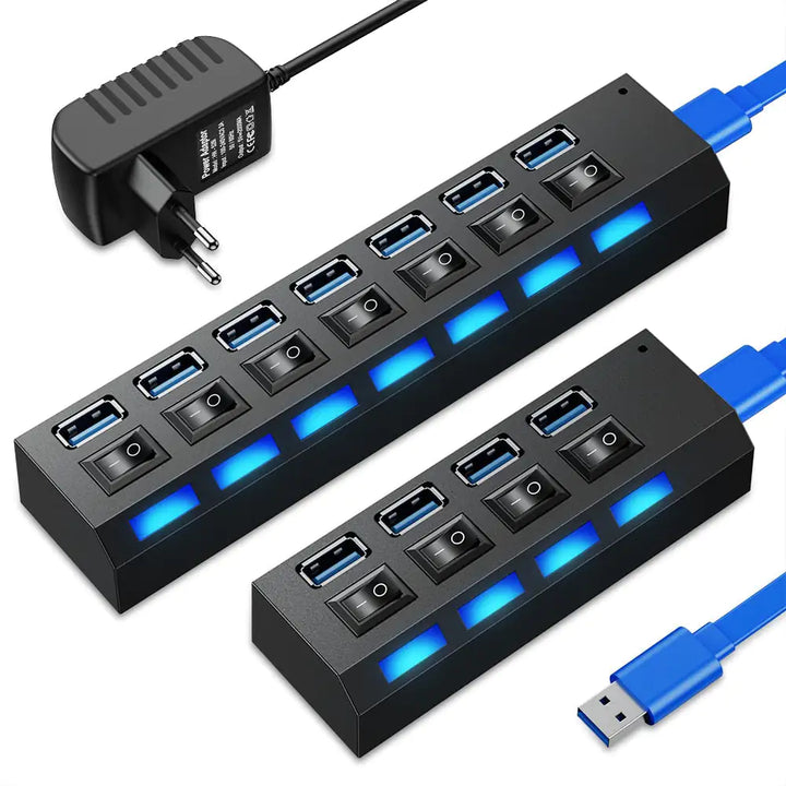 USB 2.0 Hub with Switch