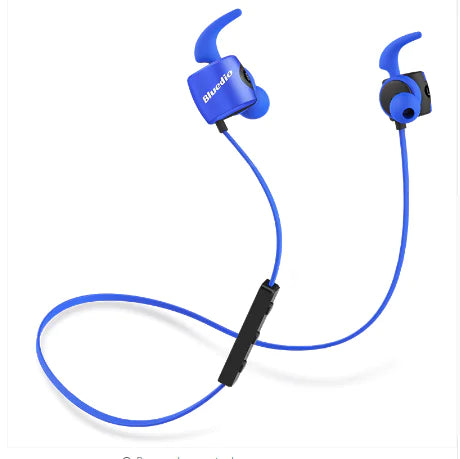 Blue String TE Sports Wireless Bluetooth Earphones
