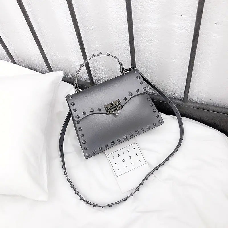 New Women's Korean Style Matte Jelly Tote Bag