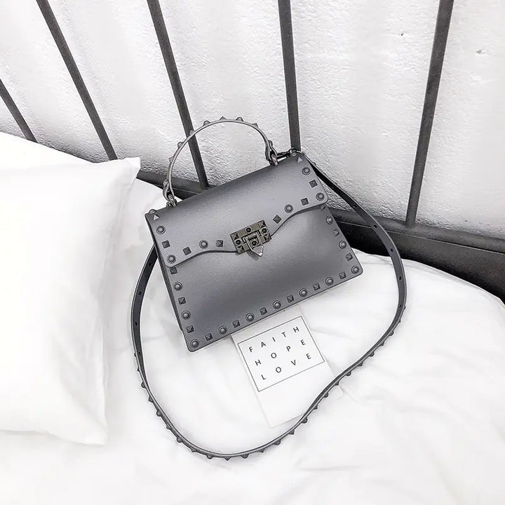 New Women's Korean Style Matte Jelly Tote Bag