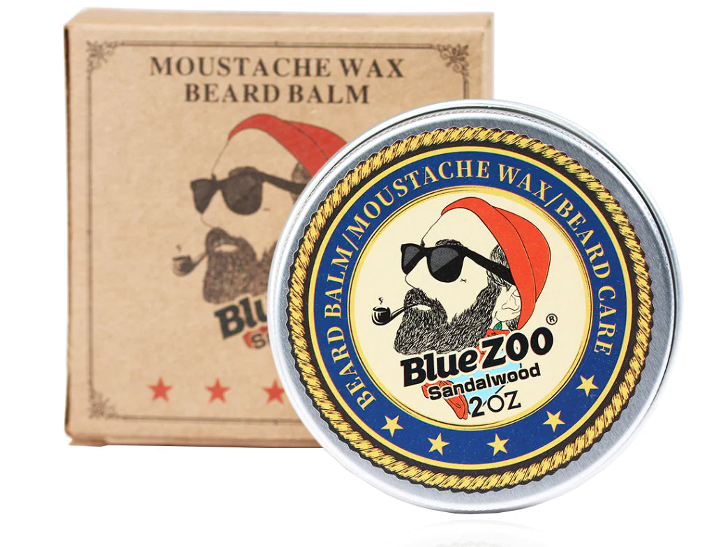 Unscented Sandalwood Beard Wax for Beard Care