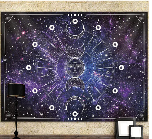 Celestial Space Tapestry Wall Hanging (1 Piece)