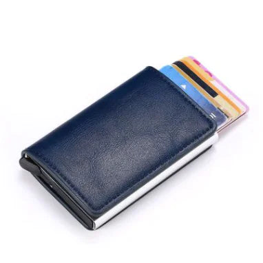 Men's and Women's Smart Aluminum Alloy Wallet Holder