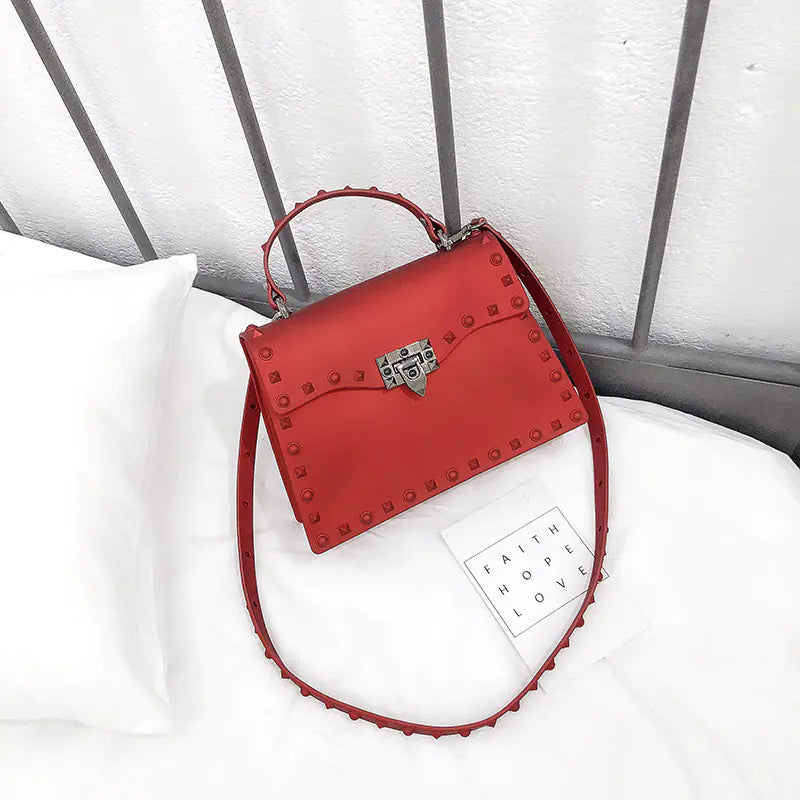 New Women's Korean Style Matte Jelly Tote Bag