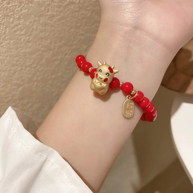 Red String Bracelet for Women - Unique Design Gift