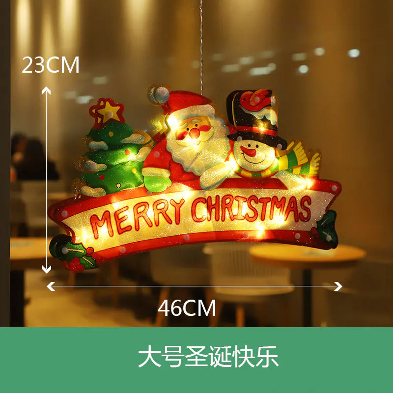 Christmas LED Suction Cup Lights