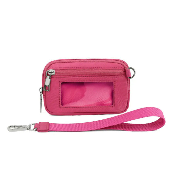 Transparent PVC Wrist Card Holder