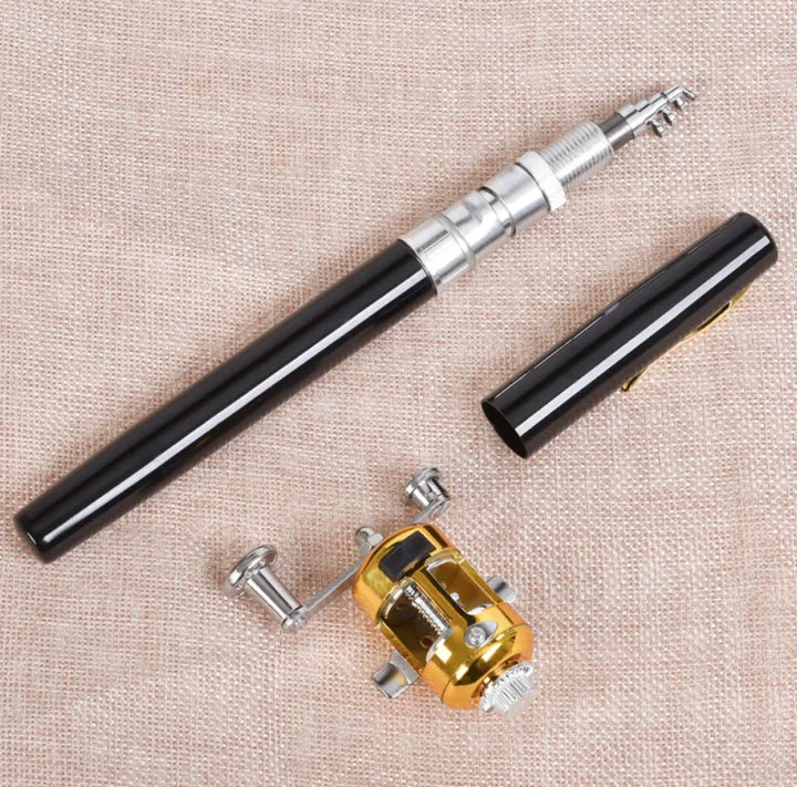 Portable Pen-Style Fishing Rod Set