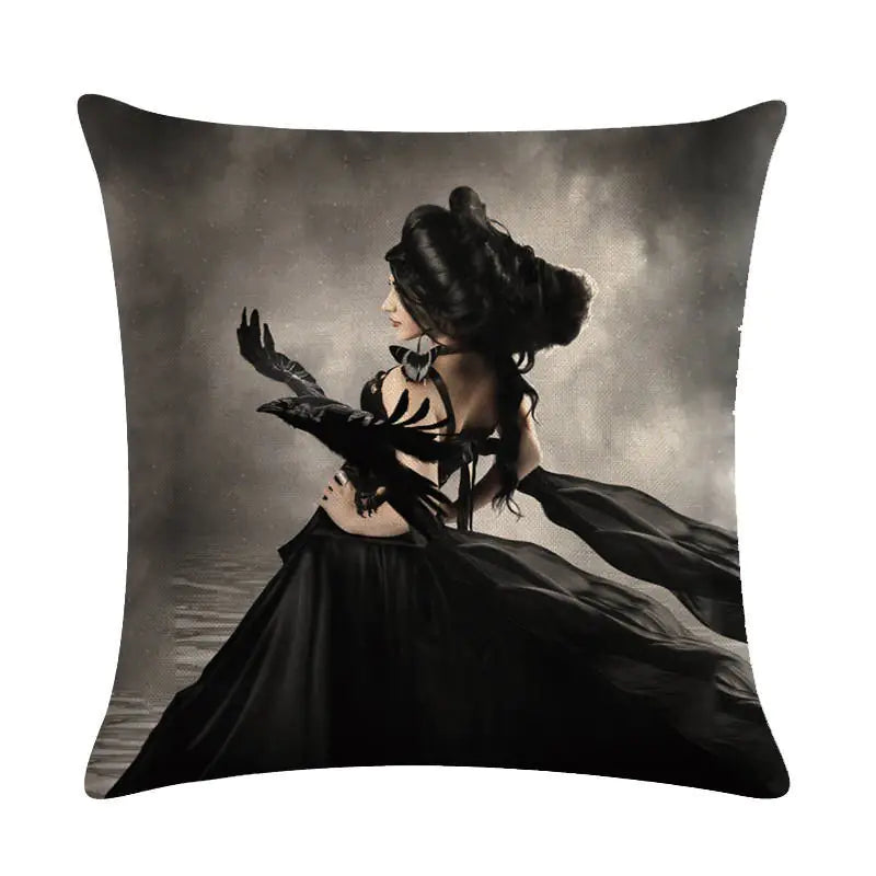 Linen Cushion Cover - 45x45cm Size