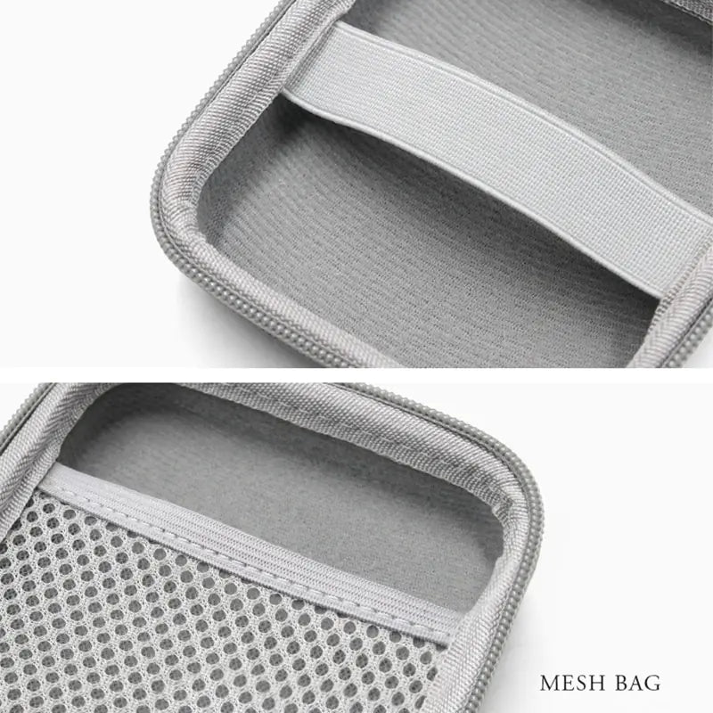 Portable Multifunctional Earphone and Cable Storage Bag