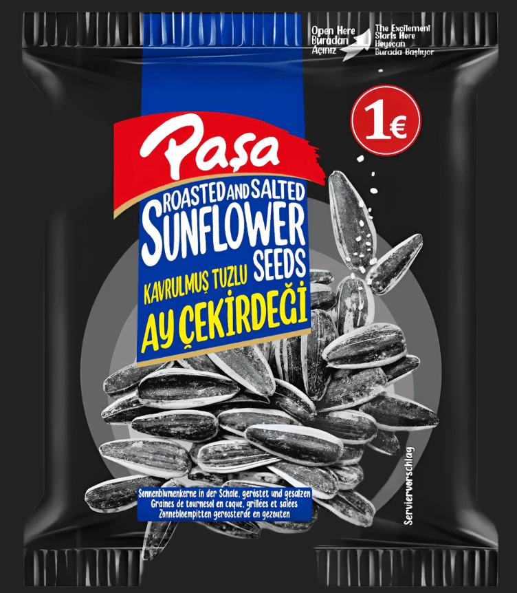 Pasa Roasted and Salted Sunflower Seeds 150g