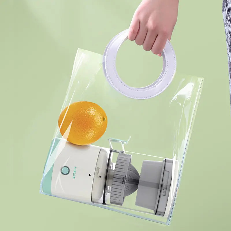 Tragbarer elektrischer Entsafter USB-Aufladung Orange Lemon Fruit Mixer