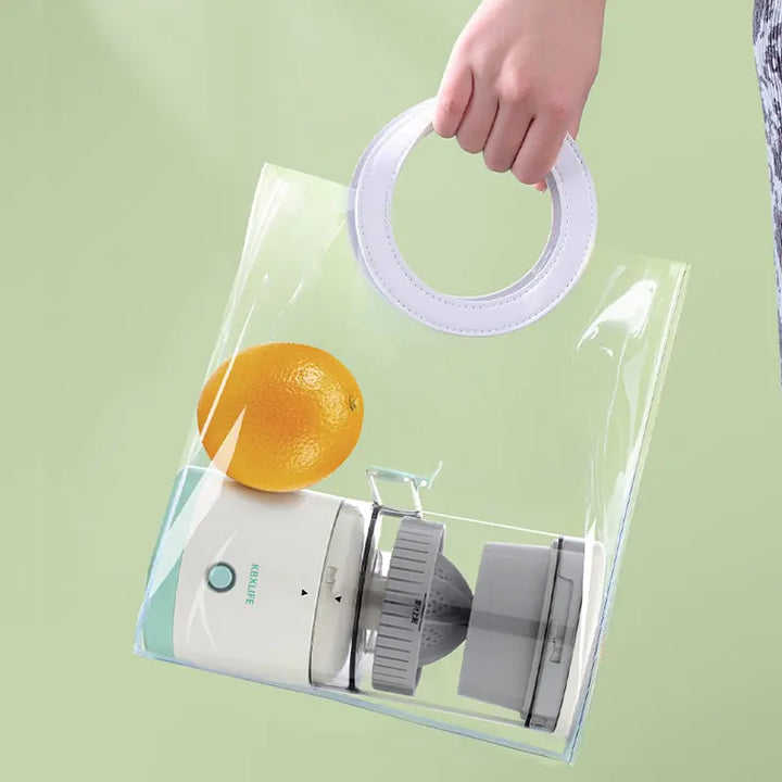 Tragbarer elektrischer Entsafter USB-Aufladung Orange Lemon Fruit Mixer