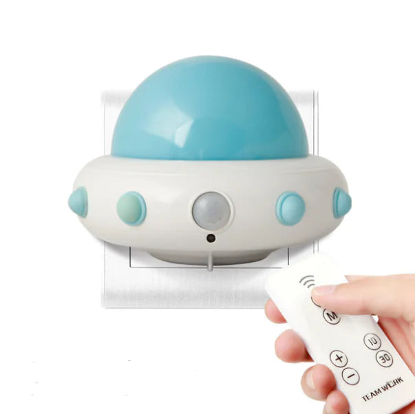 Creative UFO LED Night Light with Remote Control