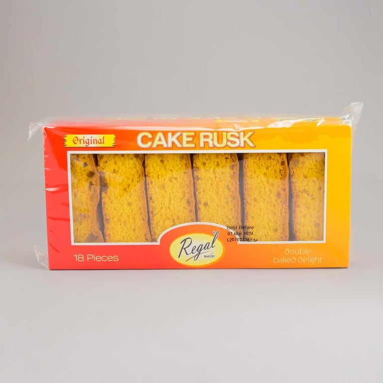 Regal Cake Rusk - 18 Pcs