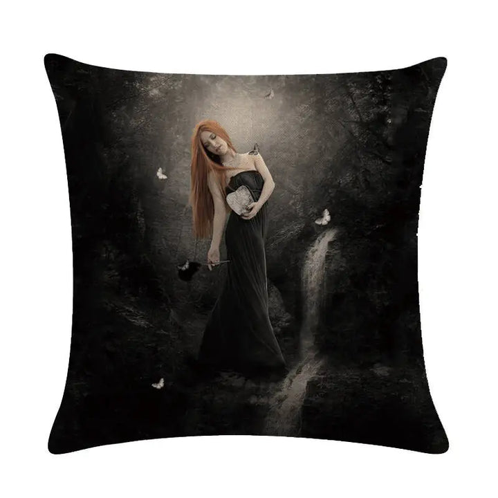 Linen Cushion Cover - 45x45cm Size