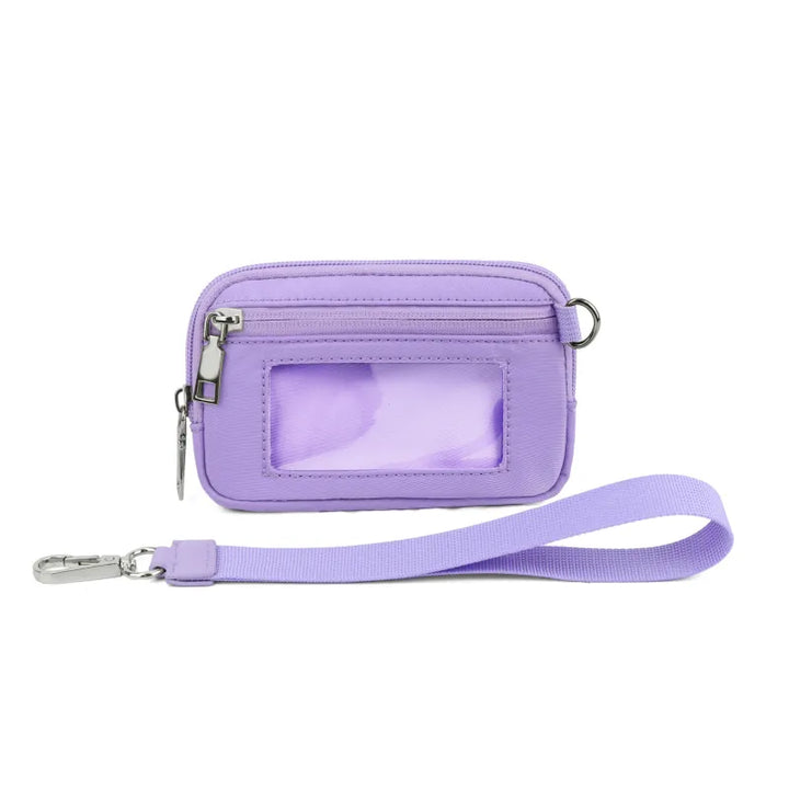 Transparent PVC Wrist Card Holder