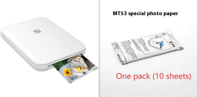 Portable Full-Color Wireless Photo Printer