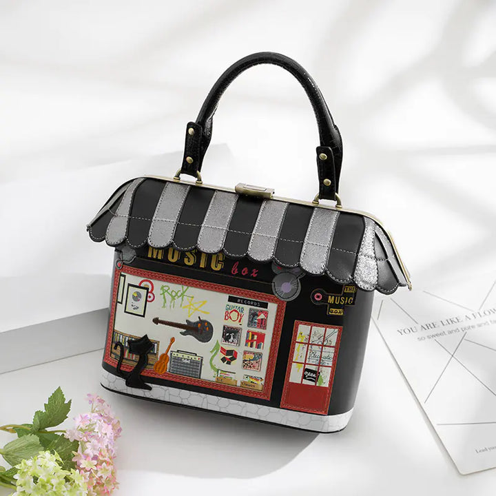 Embroidered Floral Mini House Handbag - Spring/Summer 2020