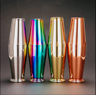 Boston Cocktail Shaker, Stainless Steel with Base