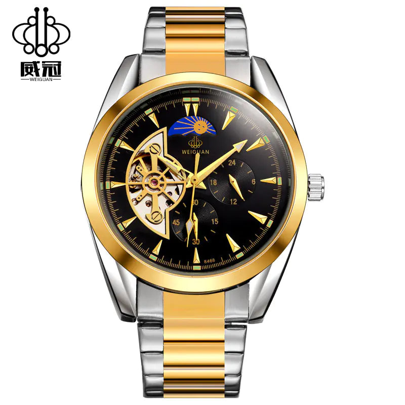 Men's Fashion Automatic Mechanical Watch with Water Resistance