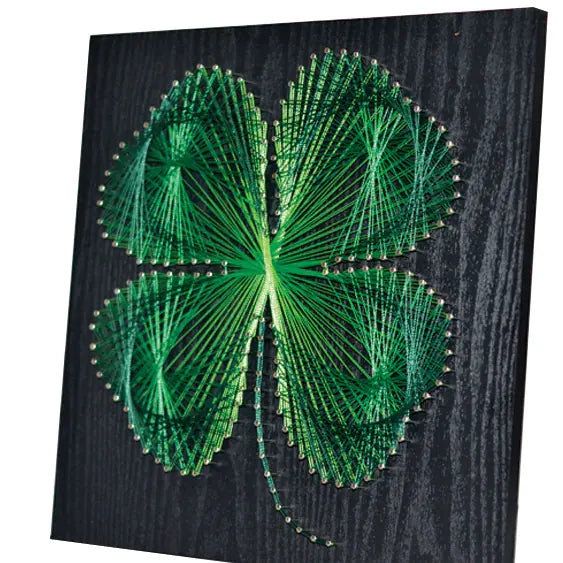 Clover Nail String Art DIY Birthday Gift Handmade Decor