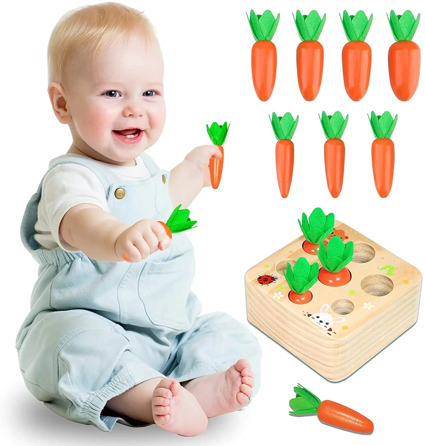 Wooden Toys for Toddlers - MD Store