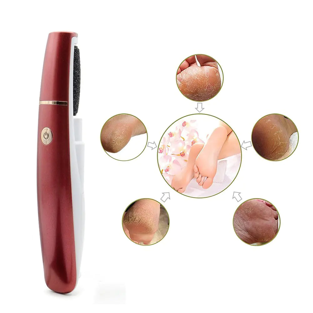 Electric Foot Grinder with Battery for Pedicure Care