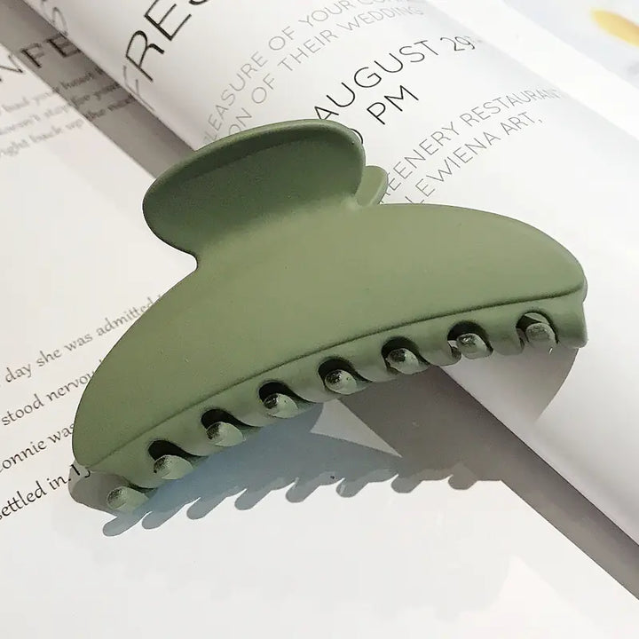 Elegant Large Hair Claw for Updos and Showers