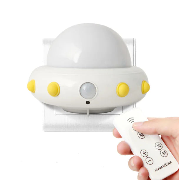Creative UFO LED Night Light with Remote Control