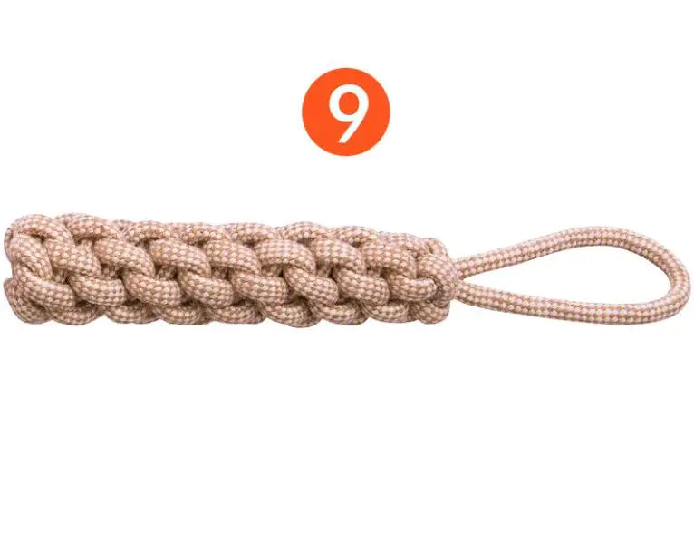 Cotton Hemp Dog Toy Set