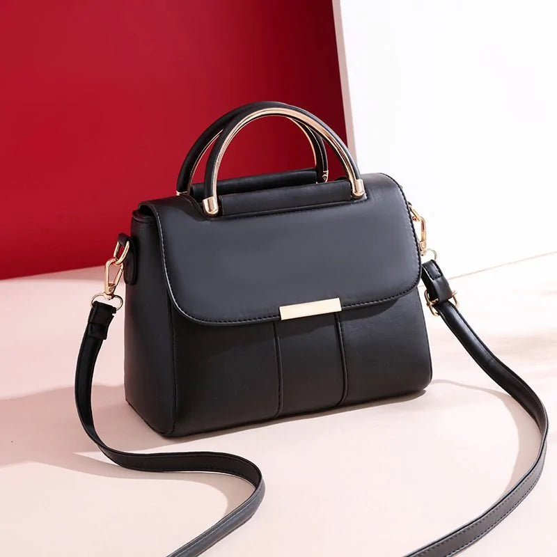 Red and black crossbody purse best sale