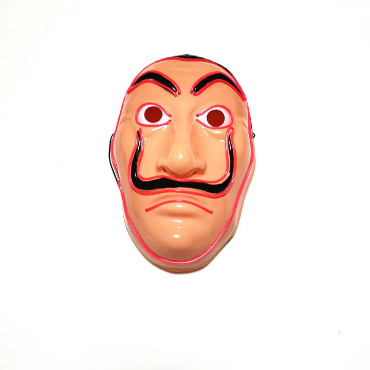 LED Light-Up Mask for Halloween Party Props