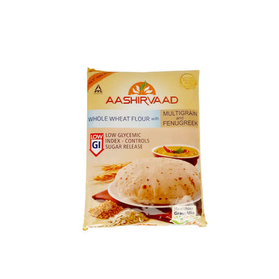 Aashirvaad Whole Wheat Flour with Multigrain & Fenugreek 5Kg MD-Store